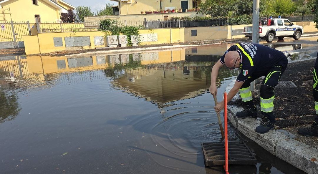 Ondata di maltempo si abbatte sul Lazio
